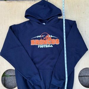 Vintage Broncos Football Hoodie